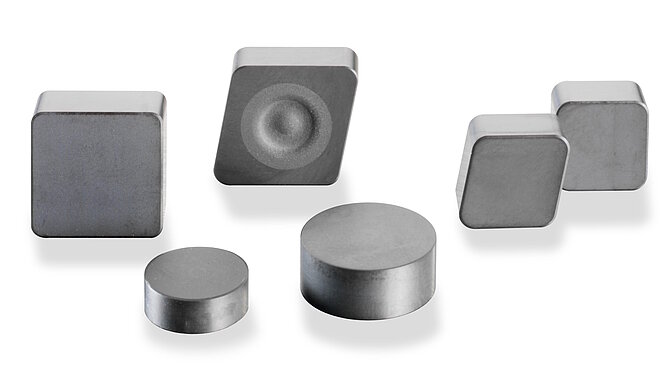 CBN-Schneidstoffe Silber