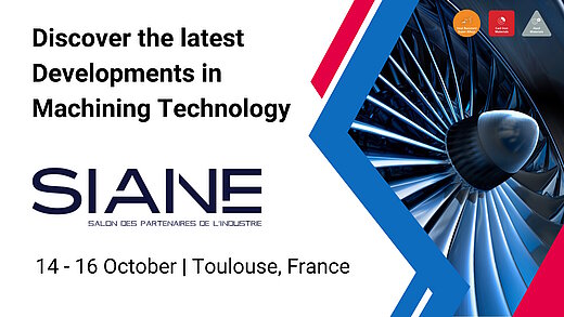 Web news motif for SPK Cutting Tools' trade fair appearance at Le Salon Siane 2025