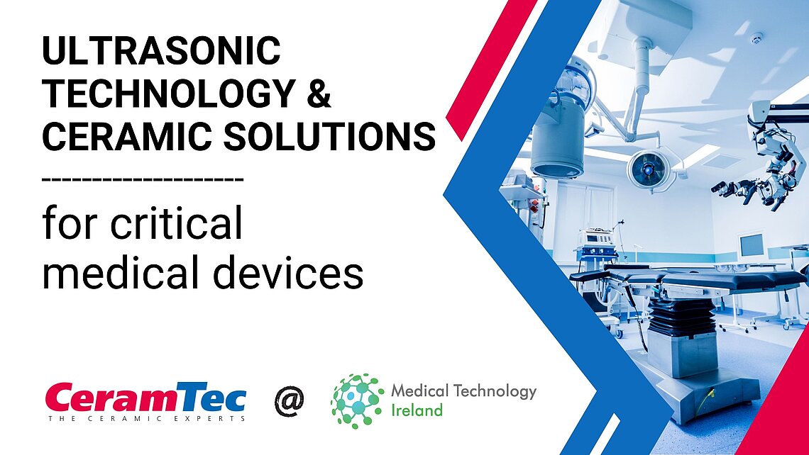 News banner for the trade fair appearance at Medical Technology Ireland 2024 in Galway