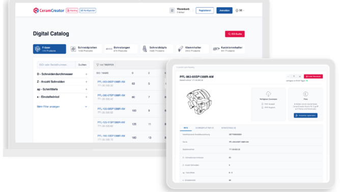 Vorschau CeramCreator Katalog