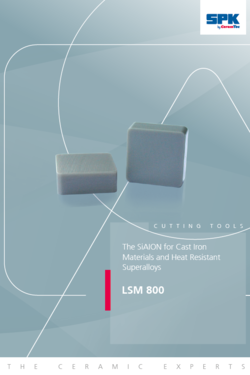 Front page of the LSM 800 brochure