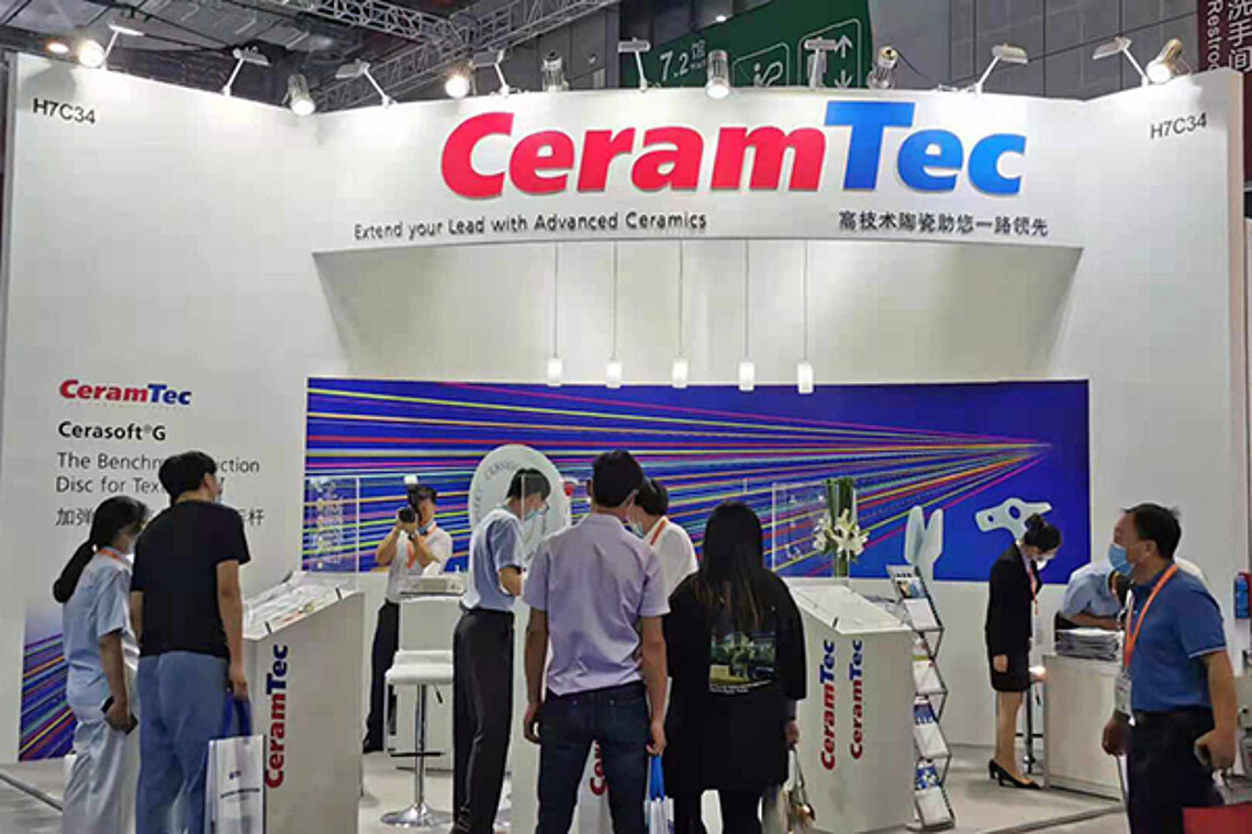 CeramTec auf der ITMA Asia