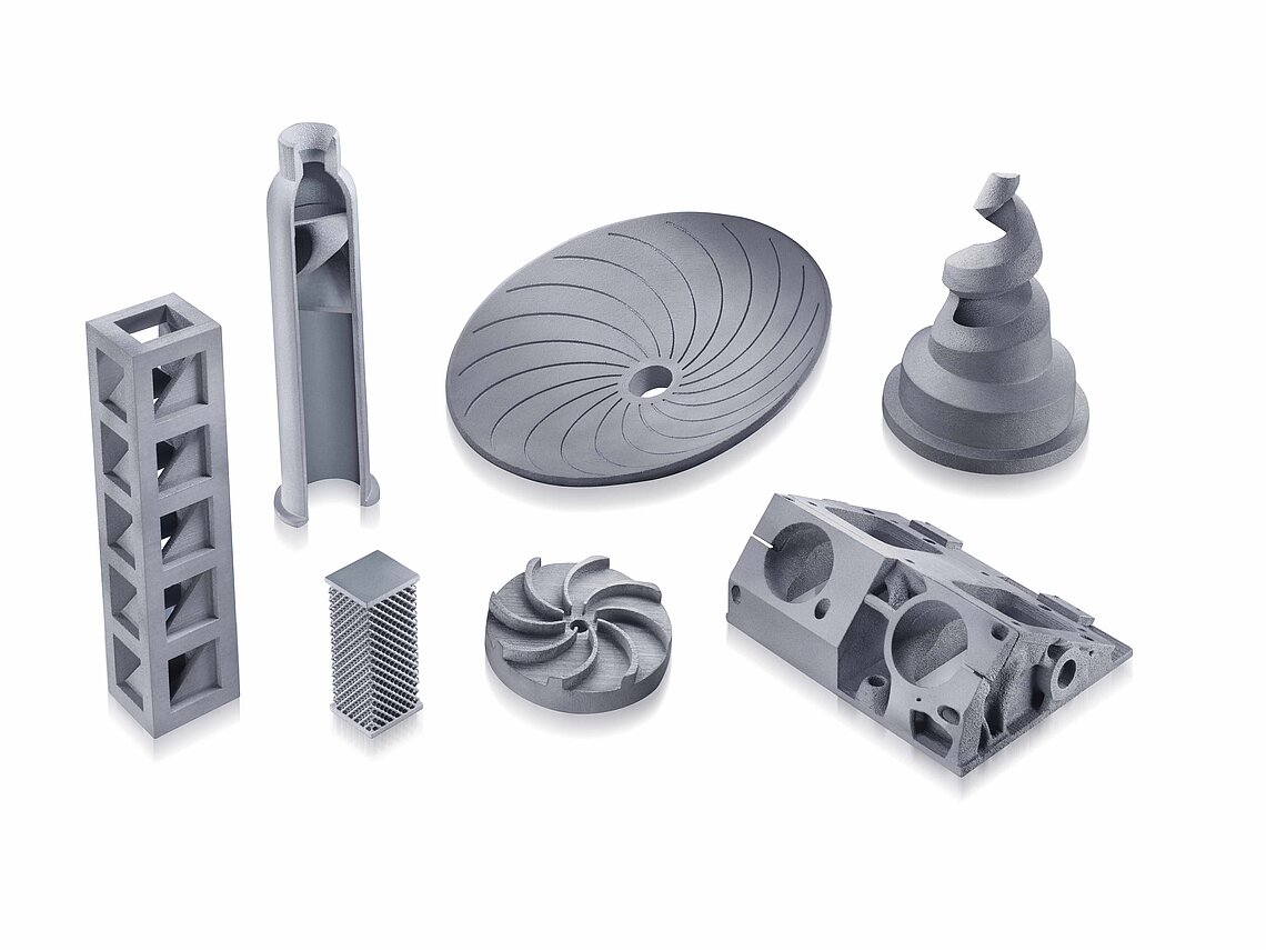 Products of CeramTec made of silicon carbide ceramics.