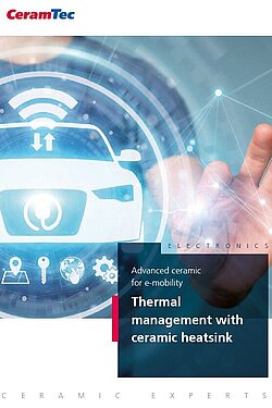 Cover picture of the thermal management e-mobility brochure
