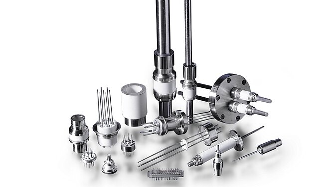 Ceramaseal Materialien vor einem weißen Hintergrund