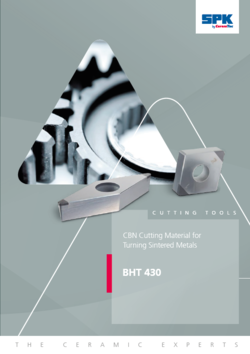Cover of the BHT 430 brochure