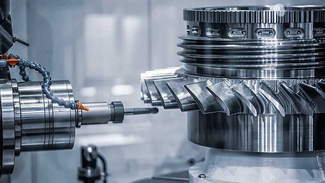 Metallbearbeitung CNC-Fräsmaschine