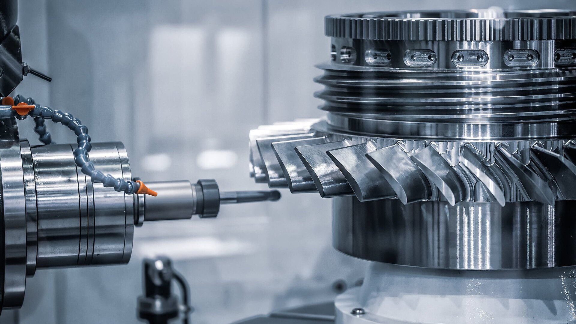 Metalworking CNC milling machine