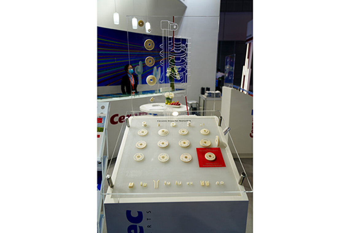 CeramTec auf der ITMA Asia