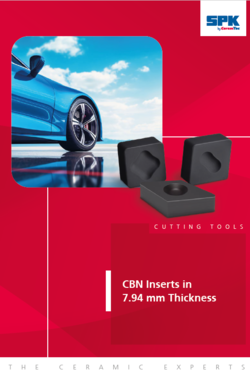 Cover of the cutting insert brochure