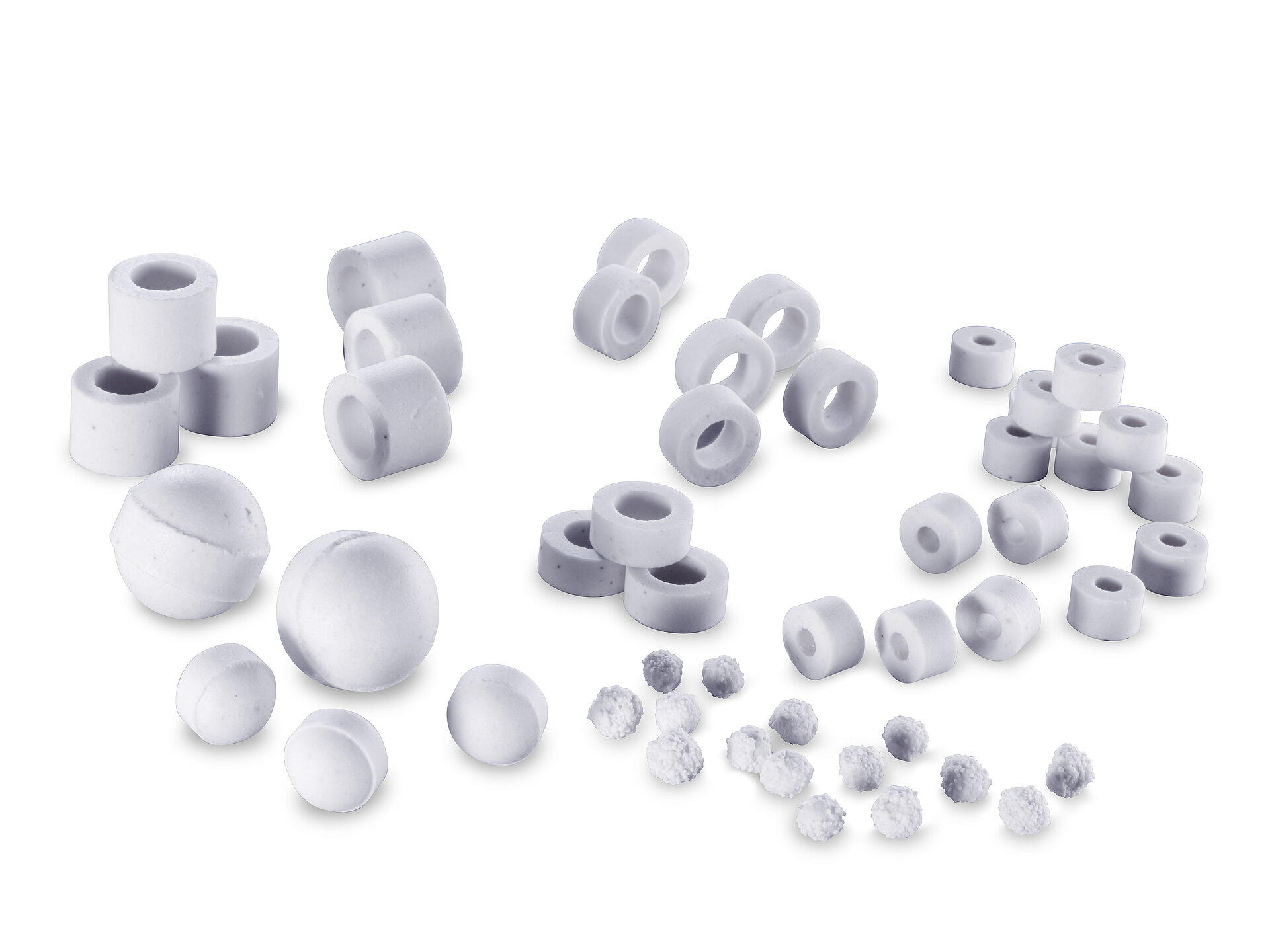 Keramische Katalysatorträger für die chemische Industrie