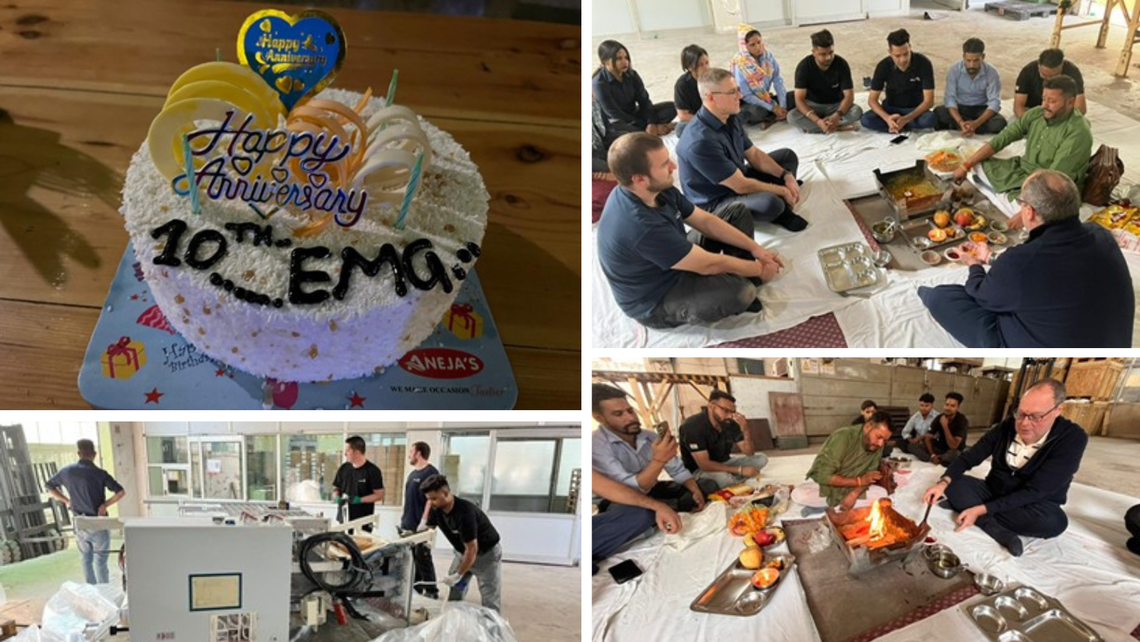 Impressions of the 10th anniversary of EMG Saltcores in India