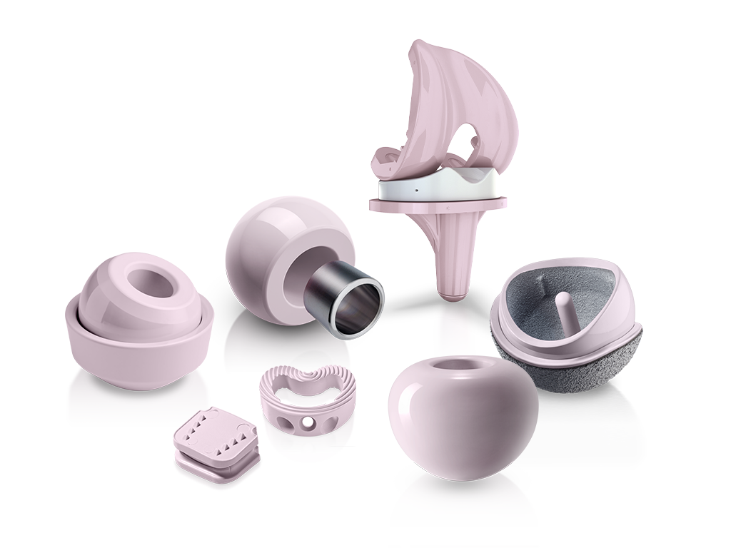 Different high tech ceramic products