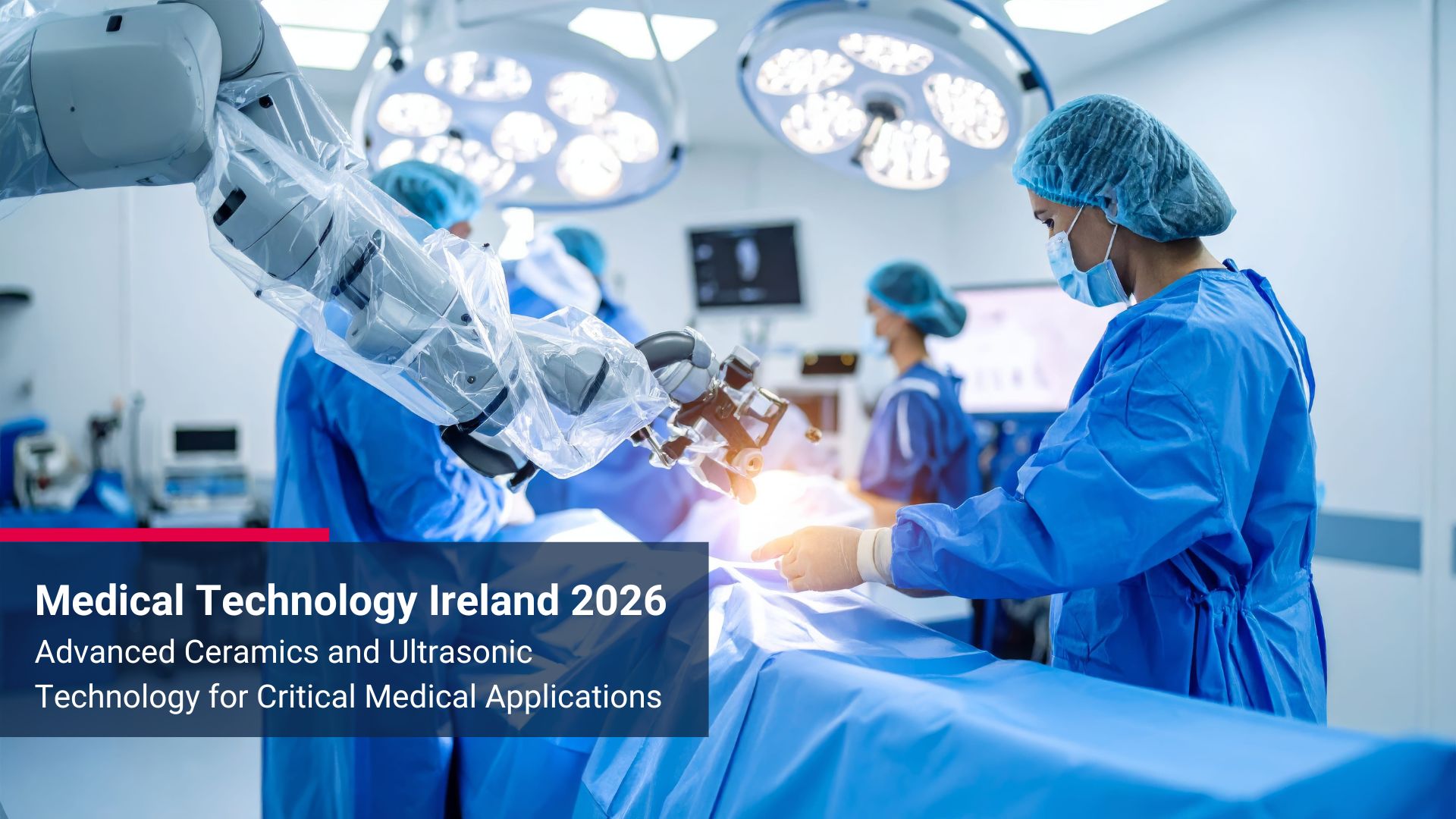 CeramTec Flyer for the Medical Techology Ireland 2026 in Dublin