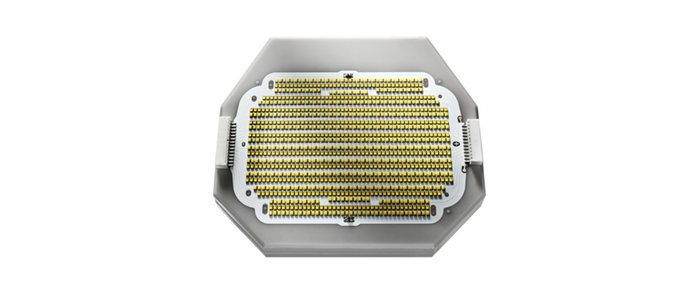 Ceramic honeycomb cooler for large-area liquid cooling